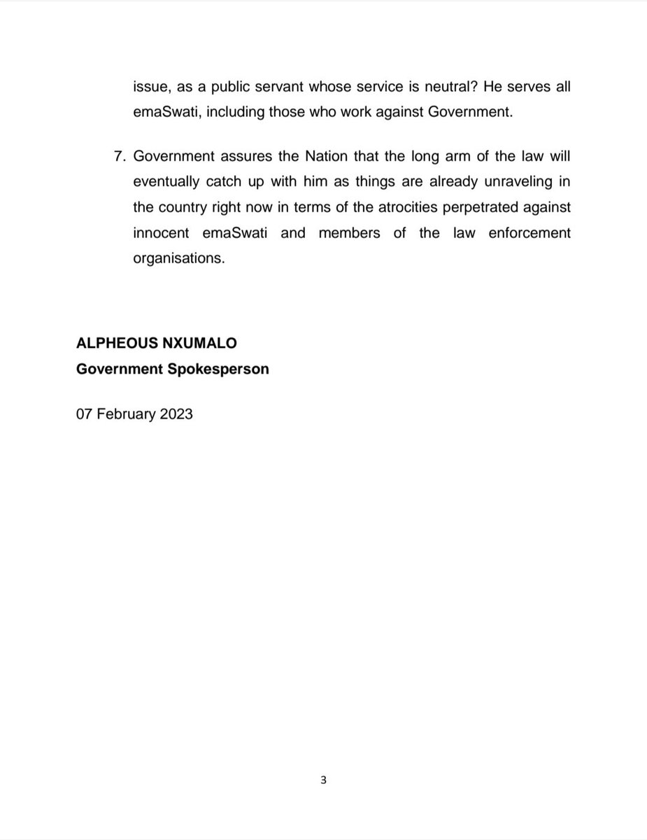 [Government Statement]: Government responds to audio on threats to kill police officers by the editor of a proscribed online entity.