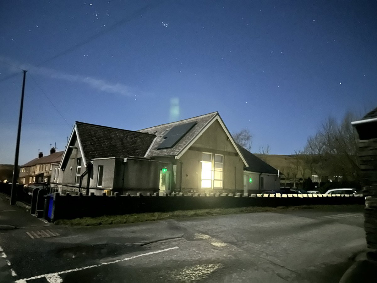 Helwith Bridge on a clear night - our Headquarters.
