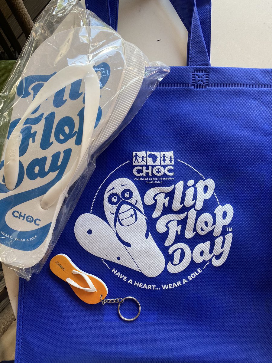 It’s the official #medialaunch of @CHOCfoundation’s annual #FlipFlopDay (17 Feb) at the @SouthernSunGrp’s Sandton Sun and there’s a fab bag of goodies. 🥰
#sandeck #FlipFlopDayLaunch #CHOCsa