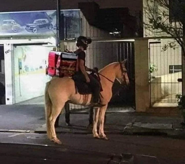 jsosars's tweet image. Cuando pedís Milanesa a caballo en el Bolsi