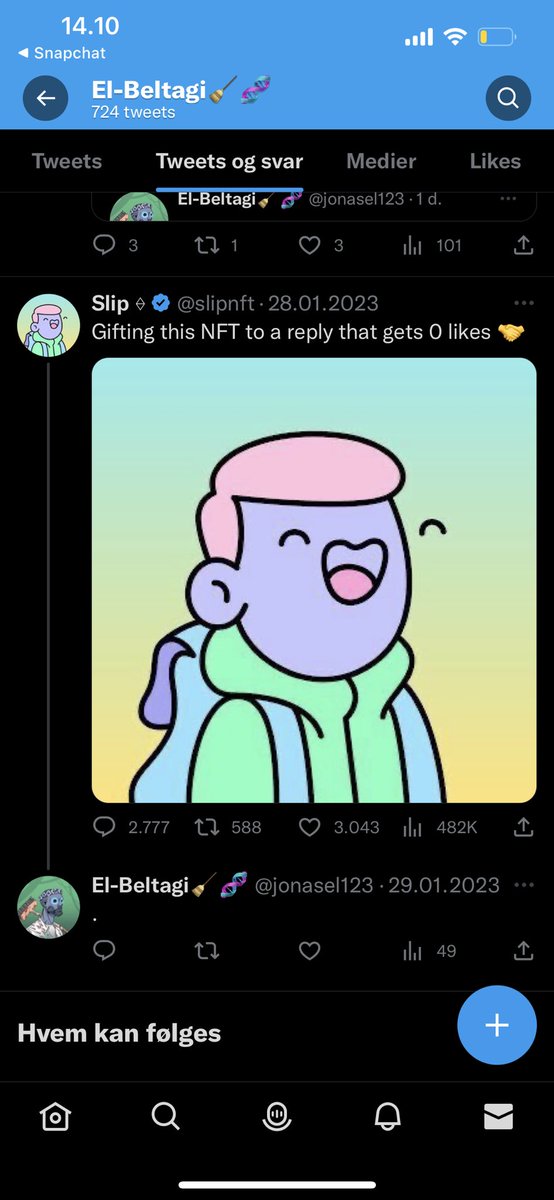 jonasel123's tweet photo. Sooo its been over a week @slipnft wen doodle?? https://t.co/1nEPZokdRN