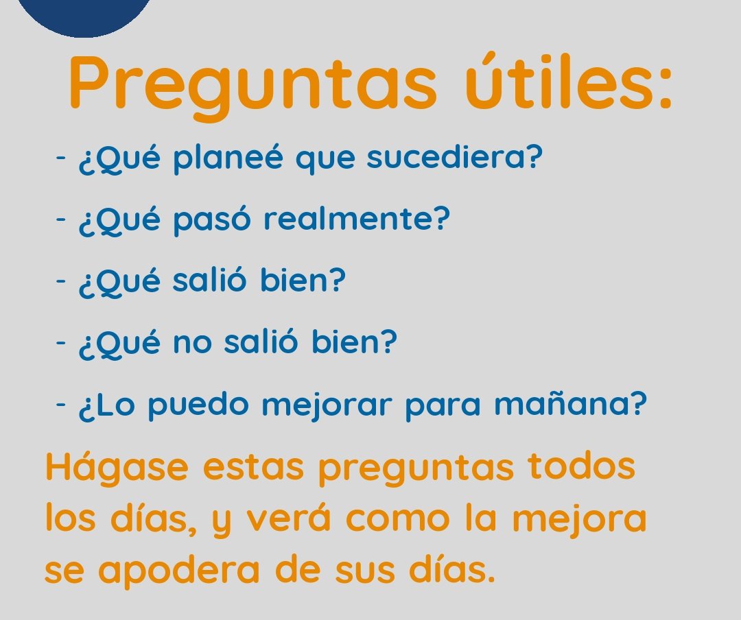 leancSV's tweet photo. Preguntas que le servirán de guía en su plan de #mejoracontinua diaria.
#PienseLean
#ActúeLean https://t.co/xUbBarUs4K