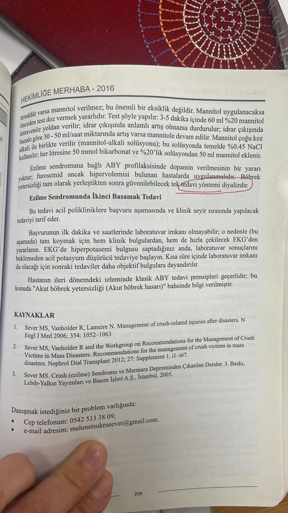 ardoscapar's tweet photo. ÇOK ÖNEMLİ!!! ENKAZ ALTINDAN ÇIKARILDIKTAN SONRA EZİLME SENDROMU (CRUSH SENDROMU) İÇİN UYGULANMASI GEREKEN İLK YARDIM PROTOKOLÜ!! ENKAZ ALTINDA UZUN SÜRE BASKI ALTINDA KALAN VE EZİLEN AFETZEDELER ENKAZDAN ÇIKARILDIKTAN SONRA OLABİLEN BİR SENDROM!! ÇOK ÖNEMLİ! https://t.co/b1cmXZ9xZO
