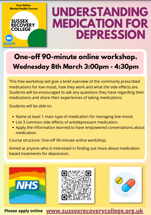 Sussex Recovery College tweet media