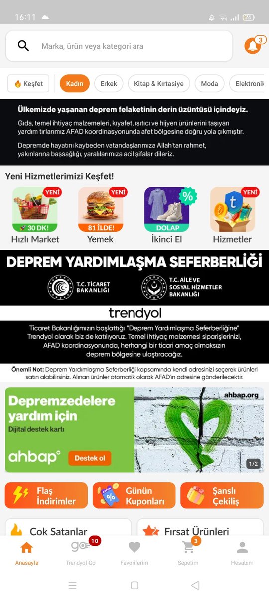 myoonagustd's tweet photo. Trendyol güzel bir kampanya baslatmis ucuz urunleri siralamislar lütfen yardım etmek isterseniz bir bakın
https://t.co/t7zbQe0xVB https://t.co/1Fm0x6wDDB