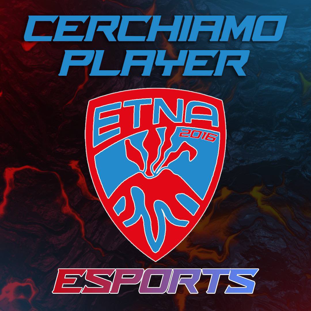 0810_flavio's tweet photo. @pctransfermarkt ⚠️ETNA eSports CERCA PLAYER⚠️

🎮 Piattaforma: PS5
⚔️ Competizioni: LND/VPG/EFA
👤 Ruoli ricercati: Tutti i Ruoli
🕘 Orari di gioco: Dalle 21:00 alle 23:30 
🎯 Giorni allenamento: dal Lunedì al Giovedì
📢 Disponibilità: Almeno 3 giorni su 4 alla settimana. https://t.co/8ckEFHiyN1