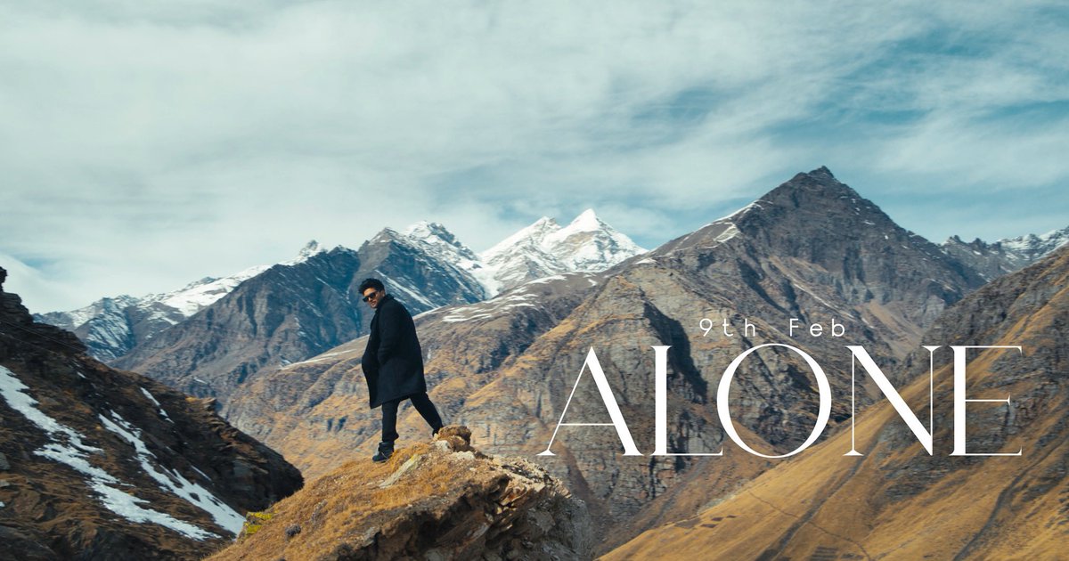 #Alone releasing 9th Feb 2023.         <a href="/TSeries/">T-Series</a> <a href="/KapilSharmaK9/">Kapil Sharma</a> <a href="/GuruOfficial/">Guru Randhawa</a> #directorgifty