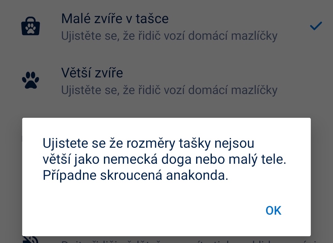 Pro tip: Ujistěte se, že všechny texty v aplikaci nahozené od vývojářů prošly kontrolou. Nápad ale ceníme, lehoulince upravíme a hurá s tím ven! 🐶🐮🐍