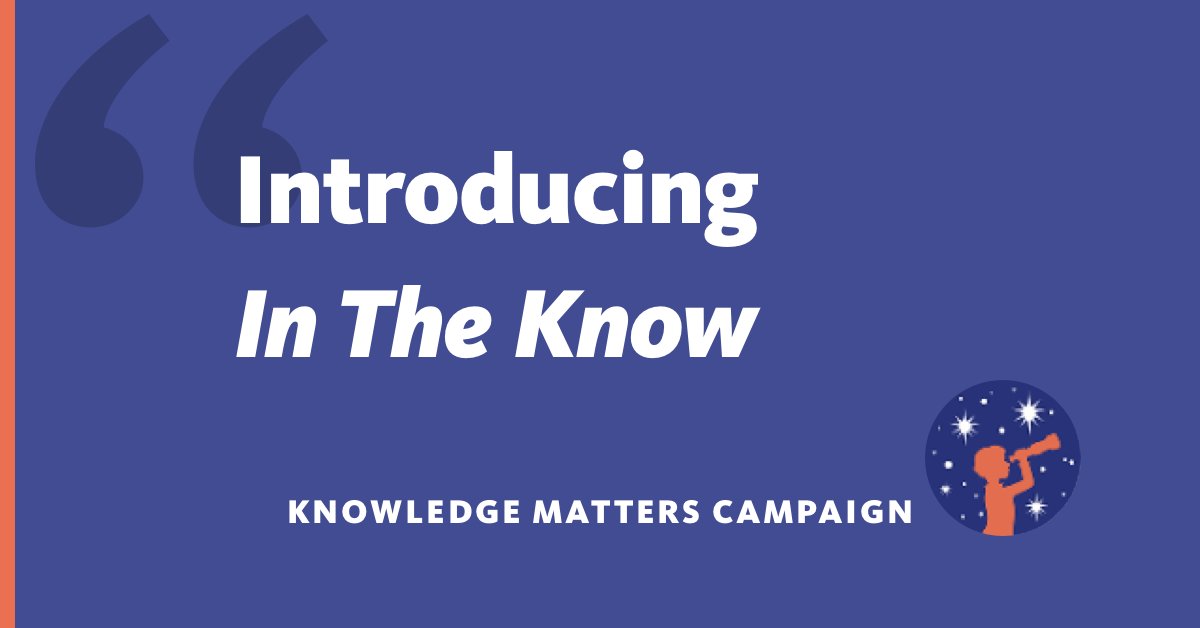 KnowledgeMatrs's tweet image. On the 20th anniversary of E.D. Hirsch's seminal article, we are delighted to announce our new blog!

In The Know will connect reading researchers with PK–12 educators, to narrow gaps between research &amp;amp; practice.

@bdavidsonKMC explains:
knowledgematterscampaign.org/post/after-twe…

#KnowledgeMatters