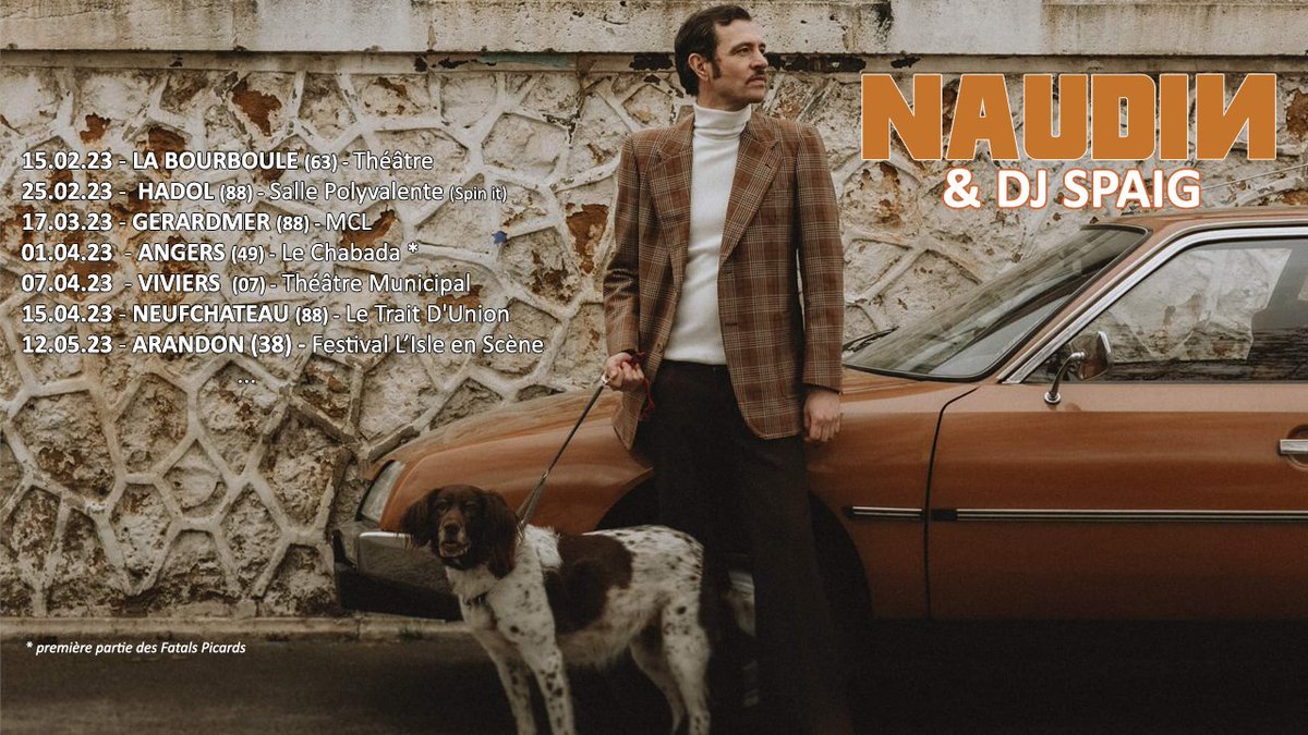La #tournée continue !! 

#Naudin #DjSpaig #music #France #hiphop #vintage #contrebasse