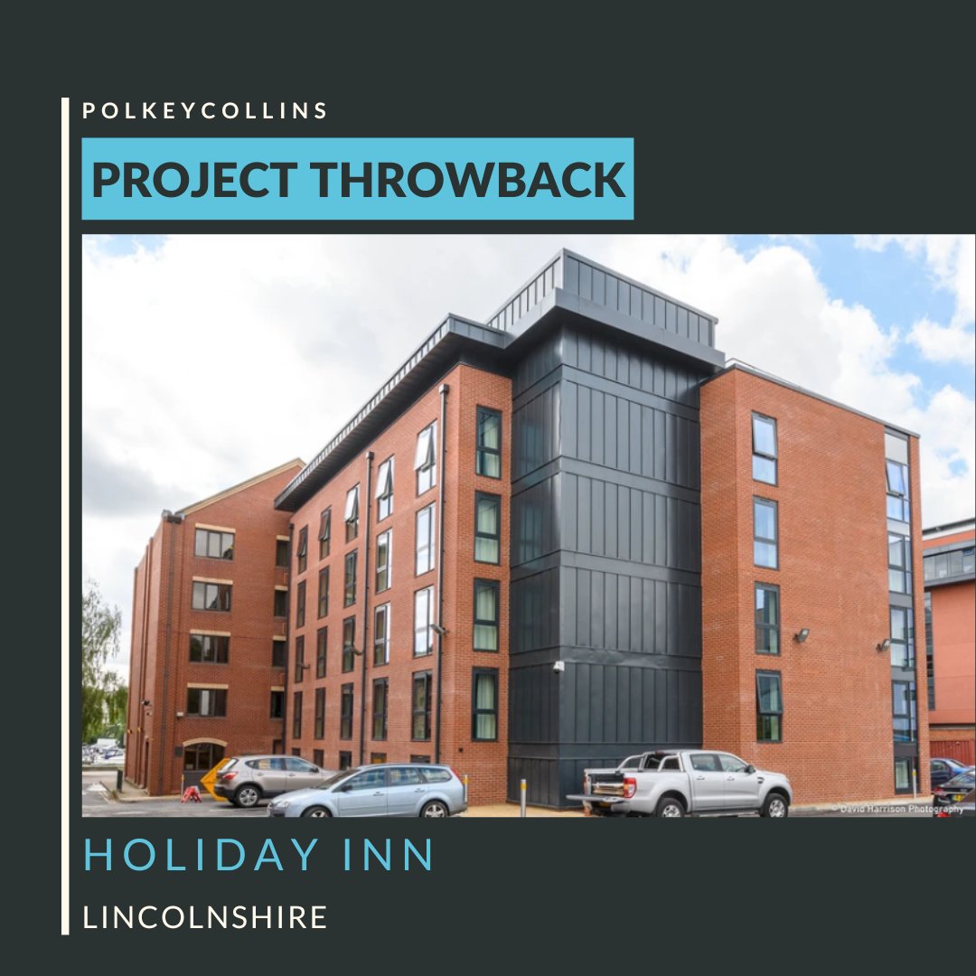 PolkeyCollins's tweet photo. #ProjectThrowback 🏨 @HolidayInn
Appointed by RG Carter, we assisted with the detailed #design and delivery of a five-storey extension to the existing #HolidayInn hotel located in #Lincoln - creating an additional 55 hotel rooms.
https://t.co/82VN4Adj3U https://t.co/IYQD1l4HUL