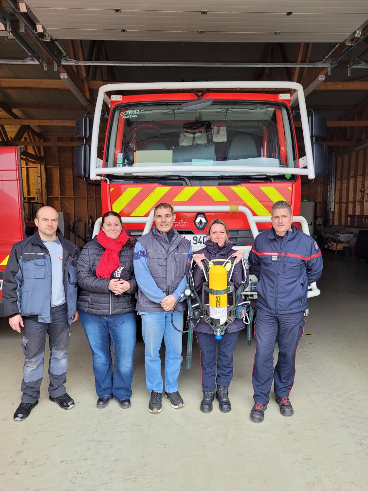sdis47's tweet image. CIS Prayssas en présence du DDA @xapergaud fin de déploiement après plus 9mois de travail des 382 nouveaux ARI de la marque #msa #gallet. 🙏 a l’équipe des bureaux  matériels non roulants &amp;amp; maintenance du @sdis47 @tournayf @sophie_borderie