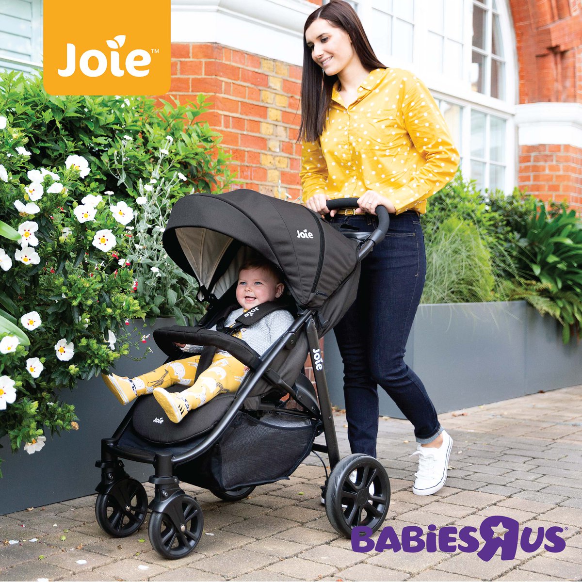 Meet litetrax™ 4 travel system 💟
.
Suitable from birth with a flat reclining seat, this trendy transporter offers both style and simplicity all in one sweet ride.
.
Travel system includes the Joie Gemm infant car seat.
.
Shop in-store &amp; online ➡️ babiesrus.co.za/brands/j/joie