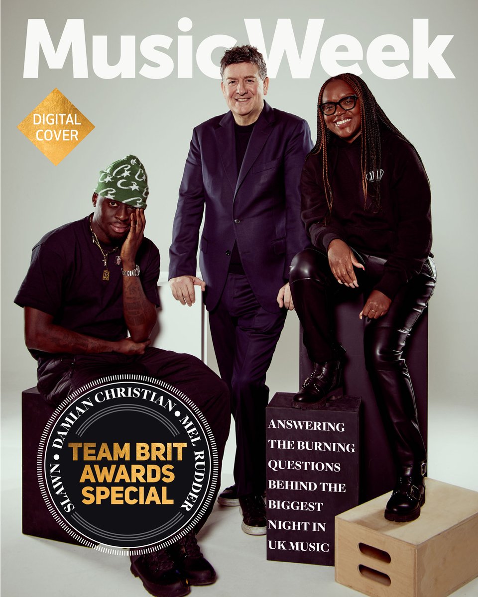 Music Week (@musicweek) on Twitter photo The <a href="/BRITs/">BRIT Awards</a> are coming! Get the definitive story of this year's event in our brand new digital cover interview with showrunner <a href="/DamoChristian/">Damian Christian</a>, <a href="/olaoluslawn/">ㅤ</a> & <a href="/MiniMels/">Mel Rudder</a>: musicweek.com/labels/read/ex… #BRITs #BRITsWeek The <a href="/BRITs/">BRIT Awards</a> are coming! Get the definitive story of this year's event in our brand new digital cover interview with showrunner <a href="/DamoChristian/">Damian Christian</a>, <a href="/olaoluslawn/">ㅤ</a> & <a href="/MiniMels/">Mel Rudder</a>: musicweek.com/labels/read/ex… #BRITs #BRITsWeek