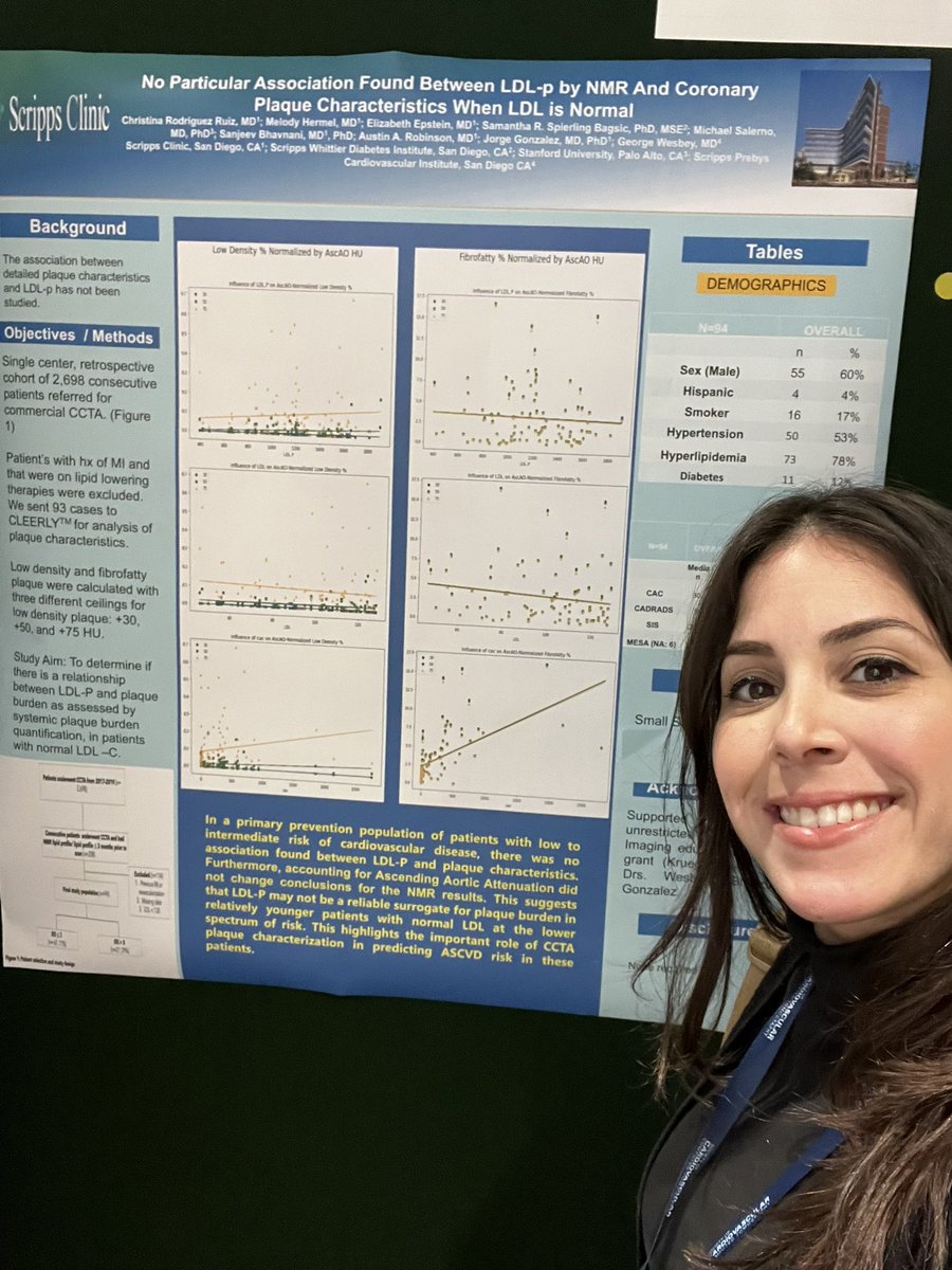 Christina Rodriguez Ruiz (@christinarodzmd) on Twitter photo My CCTA LDL Particle NMR research presented at #SCCT #Edinburgh #CVprimaryprevention #YesCCTA #CLEERLY #plaqueanalysis <a href="/salernomdphd/">Dr. Michael Salerno M.D. P.h.D</a> <a href="/DrGonzalezMuniz/">Jorge A. Gonzalez-Muniz, MD, FACC</a> <a href="/lizziesageMD/">Elizabeth Sage Epstein, MD</a> <a href="/melody_hermel/">Melody Hermel</a> <a href="/SanjeevBhavnani/">Sanjeev Bhavnani MD</a> My CCTA LDL Particle NMR research presented at #SCCT #Edinburgh #CVprimaryprevention #YesCCTA #CLEERLY #plaqueanalysis <a href="/salernomdphd/">Dr. Michael Salerno M.D. P.h.D</a> <a href="/DrGonzalezMuniz/">Jorge A. Gonzalez-Muniz, MD, FACC</a> <a href="/lizziesageMD/">Elizabeth Sage Epstein, MD</a> <a href="/melody_hermel/">Melody Hermel</a> <a href="/SanjeevBhavnani/">Sanjeev Bhavnani MD</a>