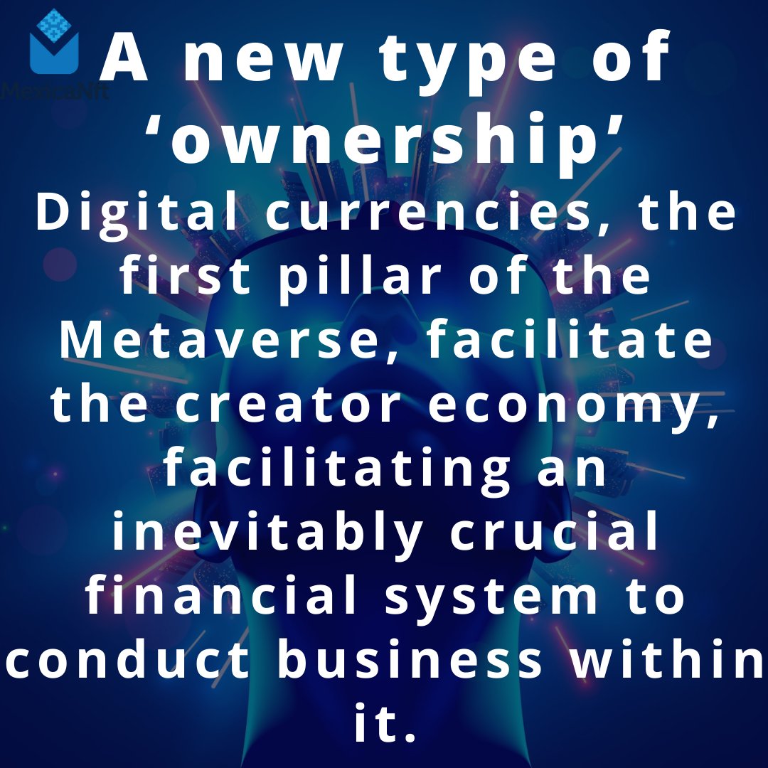 MexicaNFT_'s tweet photo. Brands need a 3 pill strategy to take into the Metaverse.โ
#Metaverse #MetaverseBrand #meta #cryptoworld #Metaversenft #crypto #blockchain #nft #cryptocurrency #web3 #ethereum #ETH #bitcoin #BTC #nftcommunity https://t.co/UFMixENV3x