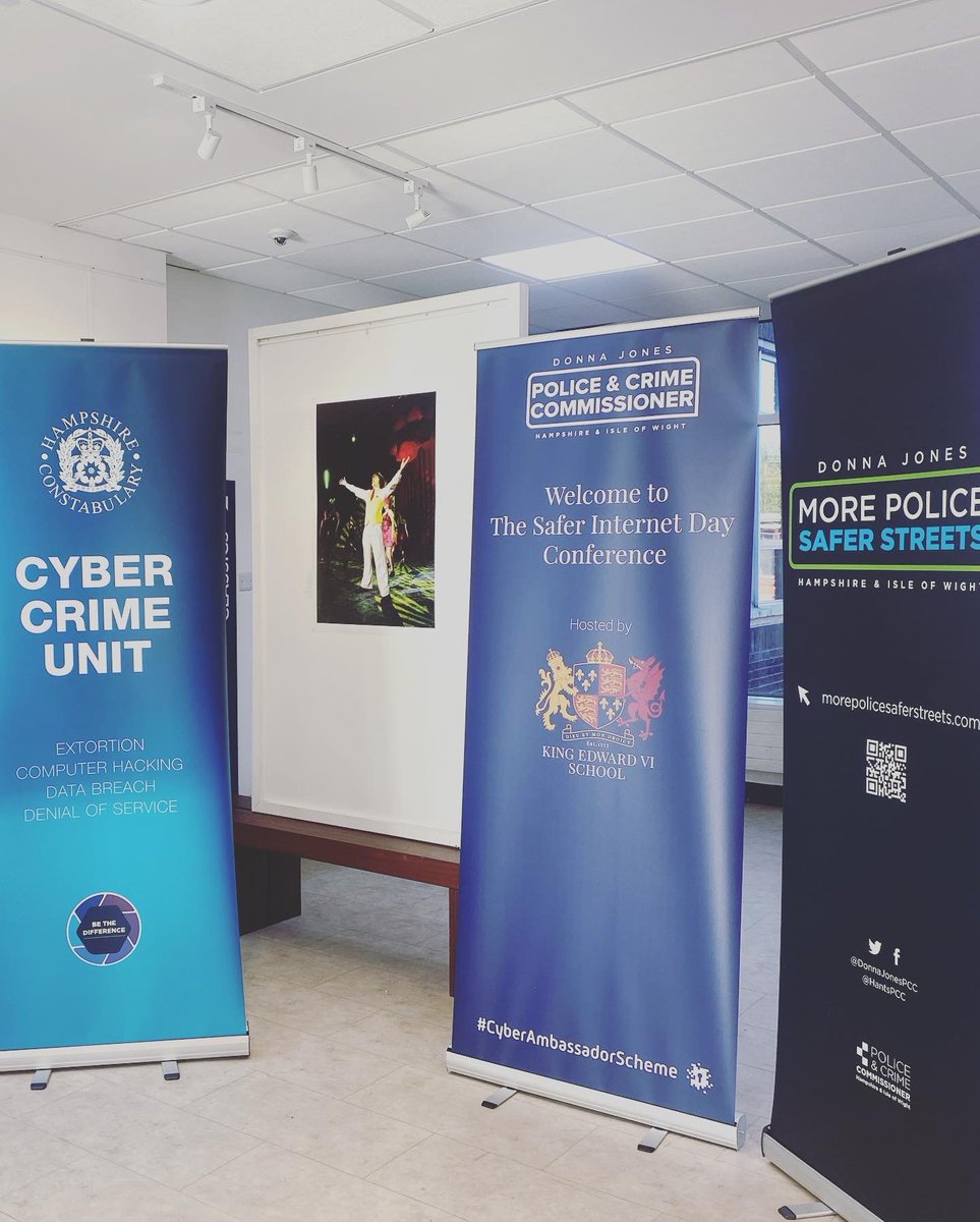 UOP_CCyb's tweet image. It was great to speak with students about internet safety today #SaferInternetDay2023 #cyberambassadors #OPCC  #Policing #Cybercrime