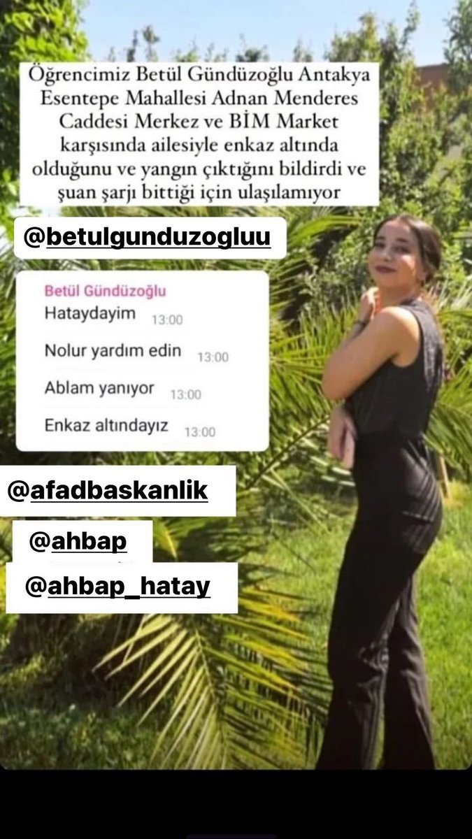 eslem_senturk's tweet photo. #AFAD #afaddeprem #deprem https://t.co/Y0vAlCDJGN