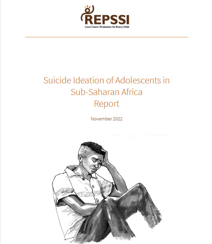 REPSSI's tweet photo. The report describes the prevalence of suicide ideation in the overall sample of adolescents and young people who were involved in the REPSSI interventions. 

The data comes from Angola, Eswatini, Kenya, Lesotho, Malawi, Namibia, South Africa, Uganda, Zambia, and Zimbabwe. https://t.co/aWrPvzy4Yc