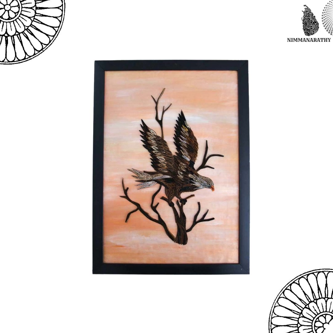 nimmanarathy's tweet photo. Eagle Take Off Quilled Wall Art
#MHHSBD #elevenseshour #homedecor #art #homedecor #etsystore #EarlyBiz #CraftBizParty #onlinecraft #wallartforsale #CANVASWeek2023 #nimmanarathy https://t.co/BOb6Clmr8N