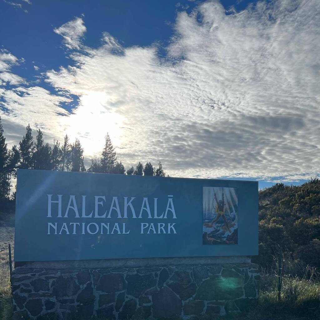 Caught sunset at Haleakala National Park before flying out. Haleakala means “house of the sun.” It’s believed the demigod Maui harnessed the sun and slowed its passage across the sky.

Our guide said the colors weren’t as spectacular as he expected at 9,739 feet, but I could…