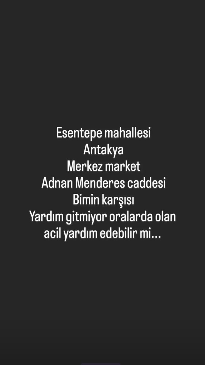 eslem_senturk's tweet photo. #afaddeprem #AFAD #AHBAP #deprem https://t.co/Xr4jfRDA9k