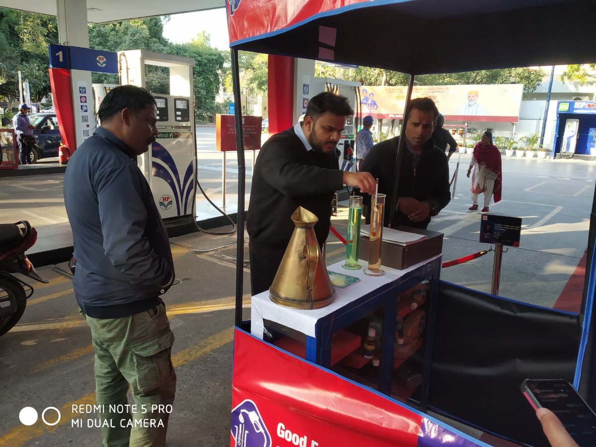 HpNiti's tweet photo. Auto Care Centre,Niti Marg invites all its customers to take part in the Check and Fill Campaign to ascertain correct Quality & Quantity of Fuel.We promise to deliver the best!
#GoodFuelPromise #transparency
@hpcl_retail @HPCL_Delhi @MehtaniRajesh @anju_misra @HPCL @hardik_HPCL https://t.co/rIFrLDtM2R