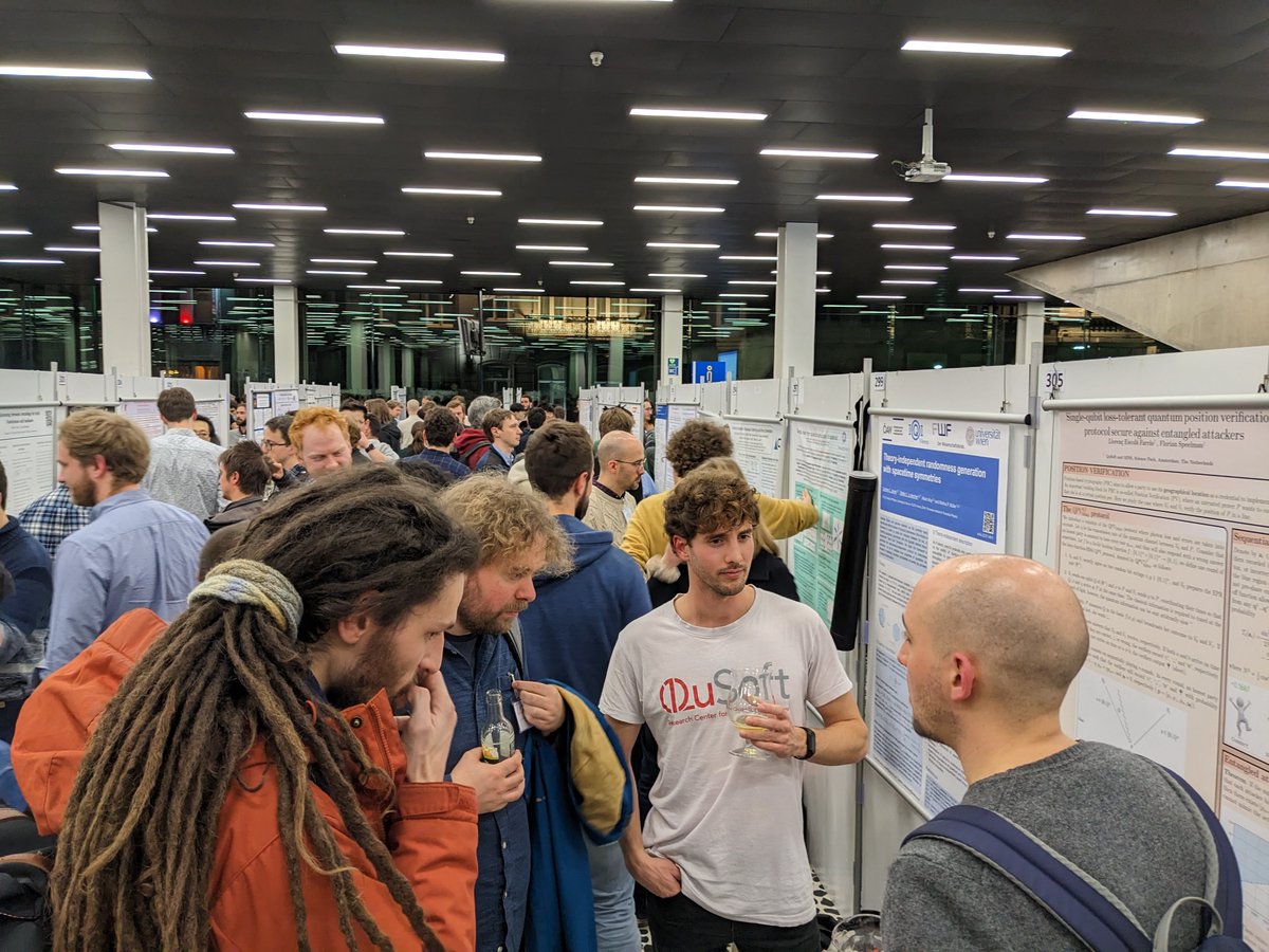 The Quantum Information Processing 2023 conference is taking place this week in Ghent, Belgium
<a href="/qip2023/">QIP2023</a>  
Have a look at the list of QuSoft researchers presentations starring in the conference sessions:
qusoft.org/2022/11/28/qus…