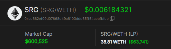 OpCryptoUK's tweet photo. Loading up on more $SRG now

SURGE Deplorer is  active.

Anyone can easily build on top of @SURGEPROTOCOL 

All projects / investors wanting alts on Surge must buy $SRG

No brainer for me! https://t.co/izpIuNQnru