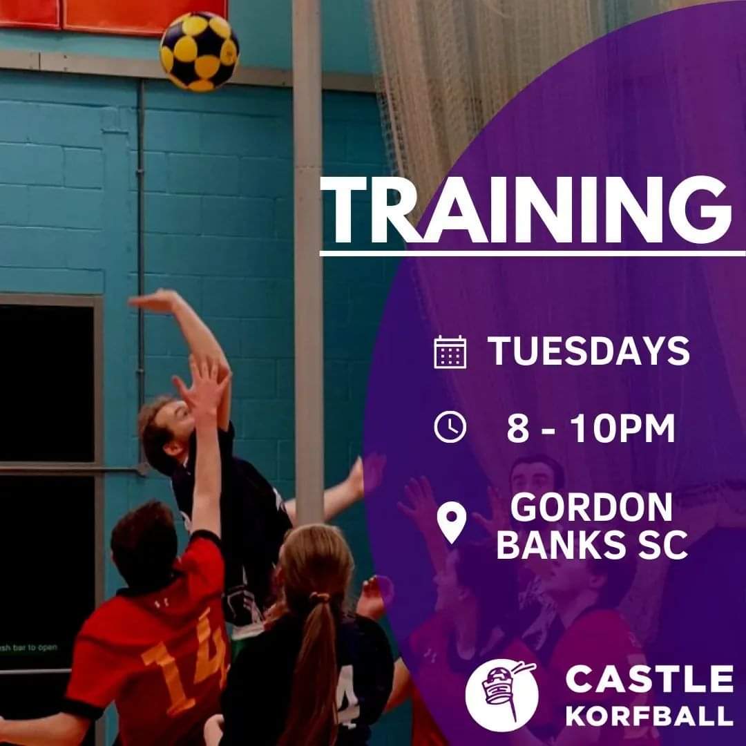 Reminder that training is on tonight and all of this month we are running free sessions for new starters 

#korfball  #bbcradiostoke #mixedgendersport #newcastleunderlyme  #sportstoke #stokeontrent #thisgirlcan  #socialsports 
<a href="/STCTeamwear/">STC Teamwear</a>
  
<a href="/westmidskorf/">West Mids Korfball Association</a>
 
<a href="/BBCRadioStoke/">BBC Stoke & Staffordshire</a>