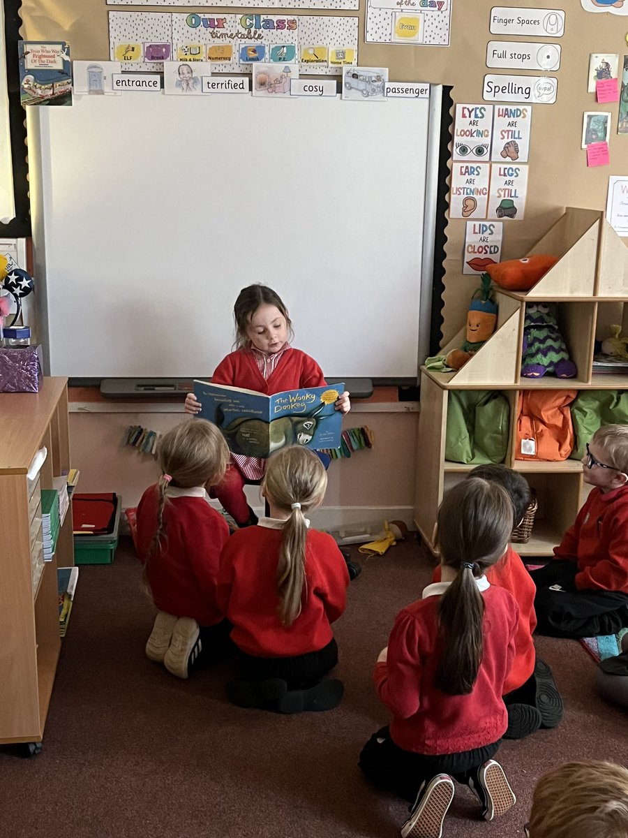MissBorsbeyP1's tweet photo. C did a fabulous job reading the whole class her favourite story📚📖 @Deans_Reading @DeansPrimary https://t.co/K54S0Y7PFj