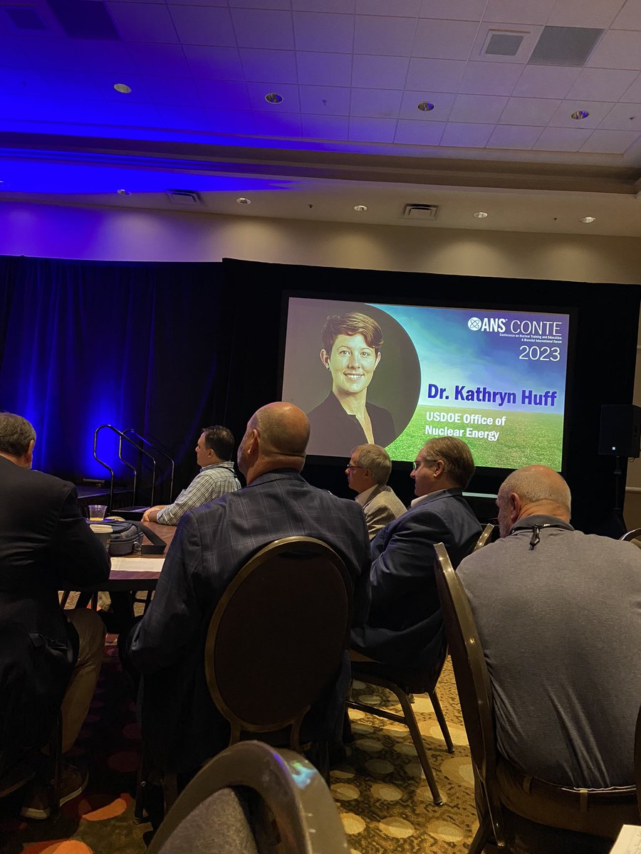 Kicking off the Conference on Nuclear Training and Education! A higher educational learning conference that shows the advances in training and education. #CONTE2023