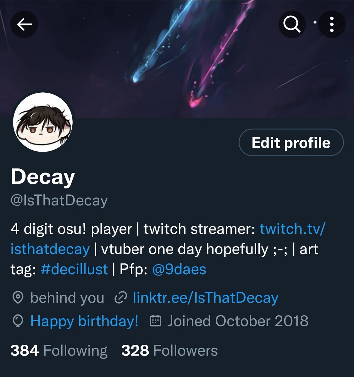 Decay tweet media