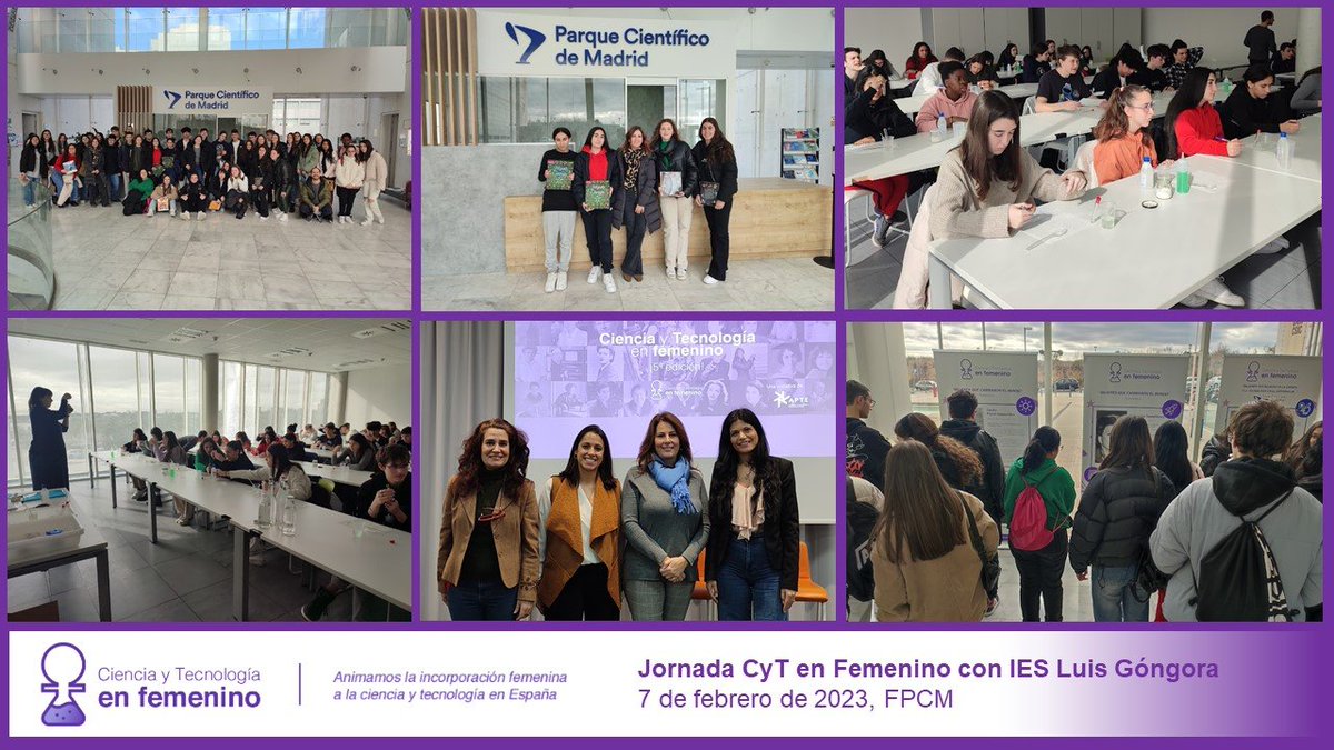 FPCM (@pcmmadrid) on Twitter photo 👩🔬 Emocionante jornada cargada de #Ciencia con alumnos del #IESLuisGongora, en el marco del programa de <a href="/cytfemenino/">CyTfemenino</a> ¡Gracias Annabel Serpico de #Aoralife, Mercedes Iriarte de #Sdle y <a href="/PilarGIbez/">Pilar Gil Ibáñez</a> de #SomosFPCM por compartir vuestras inspiradoras historias con los estudiantes!👏 👩🔬 Emocionante jornada cargada de #Ciencia con alumnos del #IESLuisGongora, en el marco del programa de <a href="/cytfemenino/">CyTfemenino</a> ¡Gracias Annabel Serpico de #Aoralife, Mercedes Iriarte de #Sdle y <a href="/PilarGIbez/">Pilar Gil Ibáñez</a> de #SomosFPCM por compartir vuestras inspiradoras historias con los estudiantes!👏