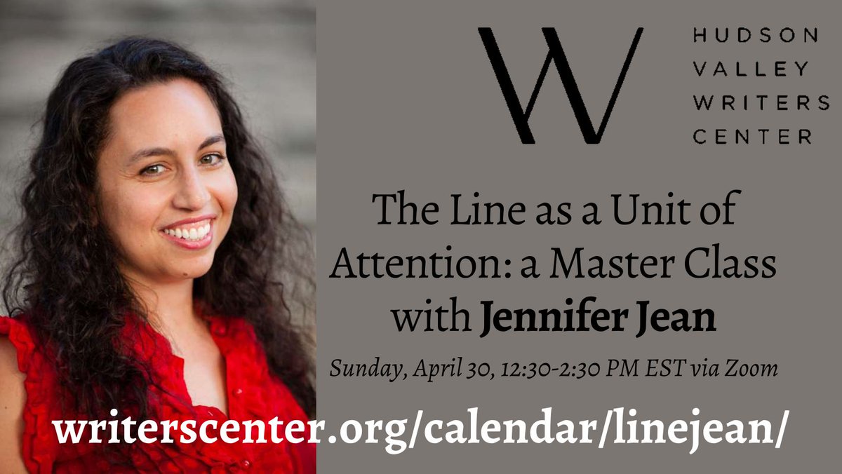 fishwifetales's tweet photo. Register now for my masterclass! "The Line as a Unit of Attention" is an online, 2 hour workshop on Sunday, April 30th at 12:30pm EST at the @HVWritersCenter ❤️‍🔥 DM me for details or register here: https://t.co/ealCdsCSOo ❤️‍🔥 #poetry @collectivecre8s @smcmfa https://t.co/CoGrNLA1BE