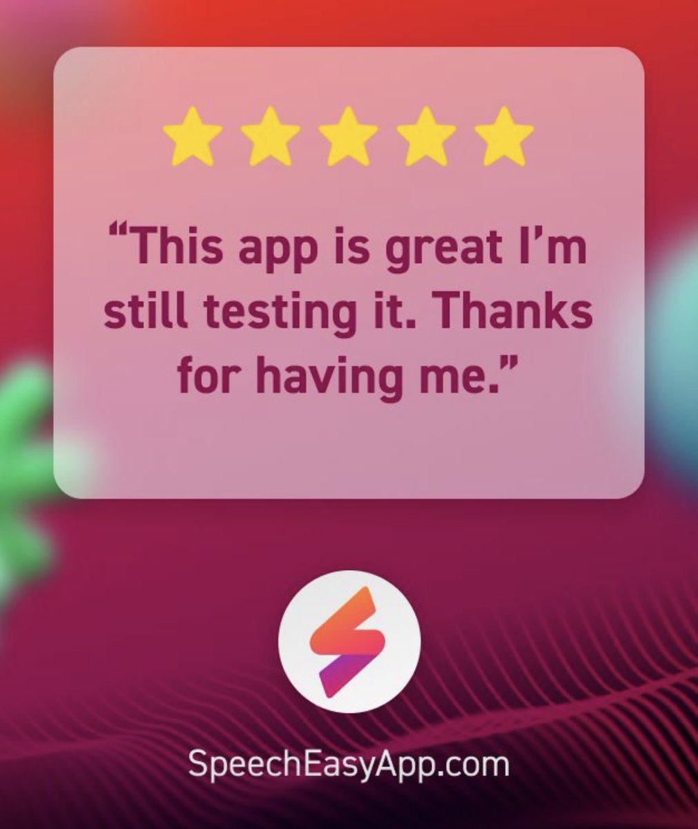 SpeechEasyApp's tweet photo. Learn what all the hype is about and sign up for free, now! 
👉https://t.co/diDmZVQnbv 

#speecheasy #speecheasyapp #customerfeedback #GenerativeAI #learningcontent #tutorialsvideos #audiobooks https://t.co/Z0PGmdpqM7