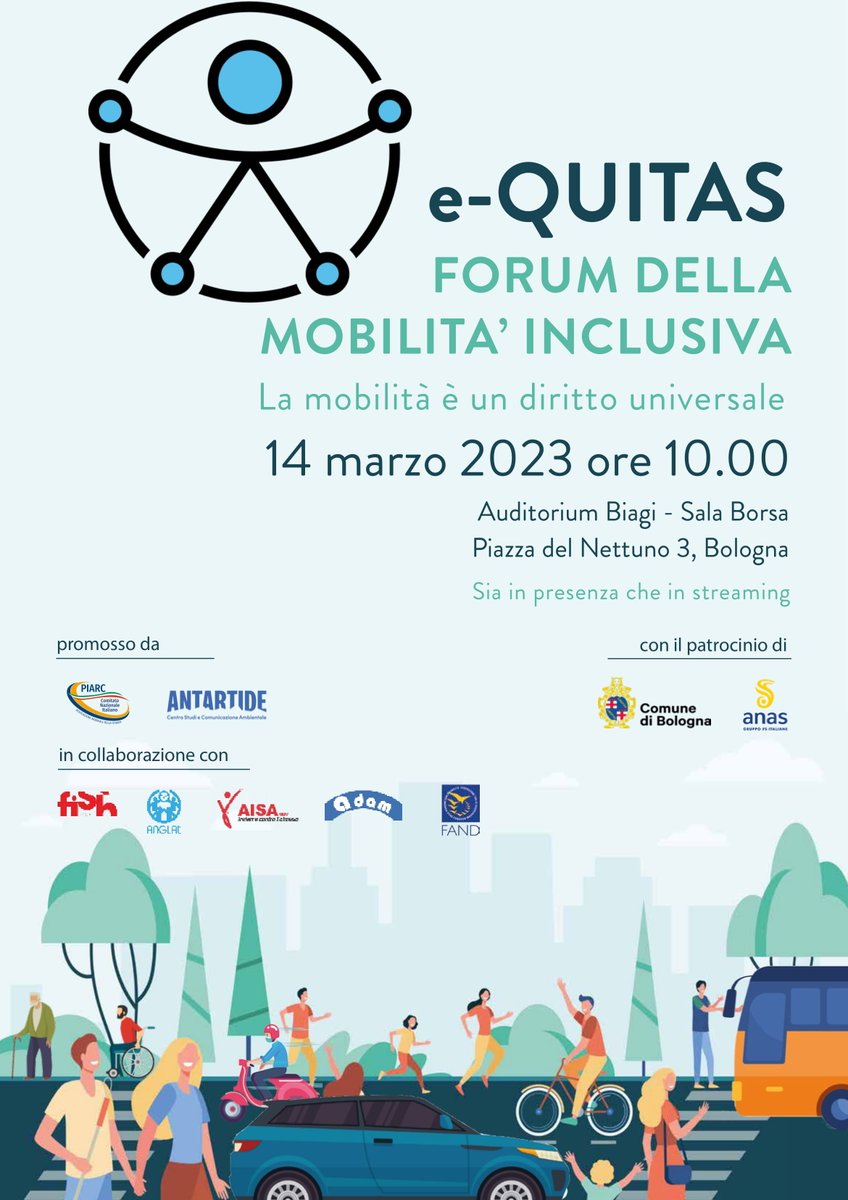 PIARC ITALIA AIPCR (@aipcrstrade) on Twitter photo e-QUITAS Forum della Mobilità Inclusiva – PIARC Italia piarc-italia.it/e-quitas-forum… <a href="/AipcrStrade/">PIARC ITALIA AIPCR</a> <a href="/PIARC_Roads/">WorldRoadAssociation</a> <a href="/StradeAnas/">Anas SpA</a> <a href="/midea/">Midea</a> Registrazioni aperte 14 marzo 2023 e-QUITAS Forum della Mobilità Inclusiva – PIARC Italia piarc-italia.it/e-quitas-forum… <a href="/AipcrStrade/">PIARC ITALIA AIPCR</a> <a href="/PIARC_Roads/">WorldRoadAssociation</a> <a href="/StradeAnas/">Anas SpA</a> <a href="/midea/">Midea</a> Registrazioni aperte 14 marzo 2023