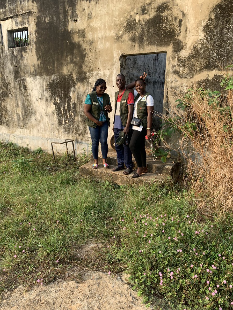 At the historical Bella Yellah in Liberia.