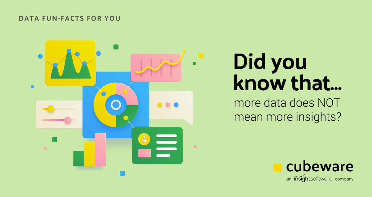Cubeware's tweet photo. Businesses should always remember that it’s not always about how much data you have, but what you do with it.

To learn more about machine data, click here: https://t.co/mxZVHNymob

#dataanalytics #businessintelligence #cubeware https://t.co/NKAMxSAXYV