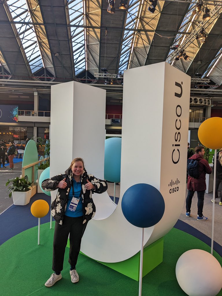 StoryDeWeese's tweet photo. @LearningatCisco #CiscoLiveEMEA #DevNet https://t.co/cKOK3fFAWq