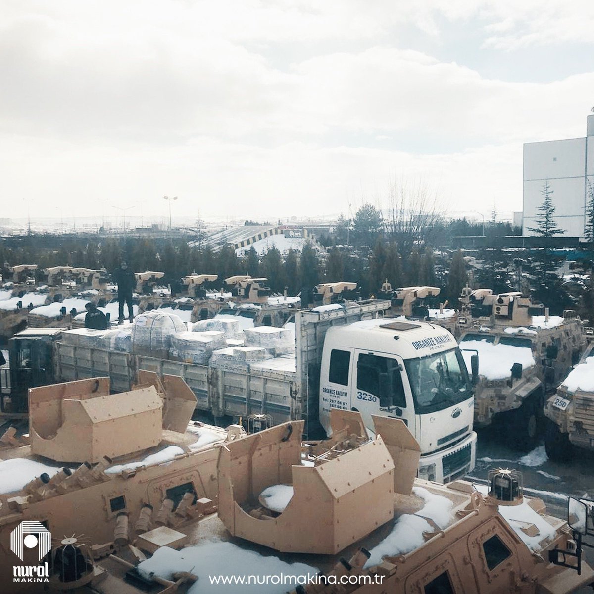 Nurol Makina olarak tüm çalışanlarımızın bireysel katkılarıyla, her türlü destek ve yardım için ilgili kurum ve kuruluşlar ile irtibat halinde hazırlıklarımızı yapıyoruz. Vatandaşlarımıza destek olmak için çalışıyoruz. Bugün içinde ilk destek paketlerimizi gönderdik.