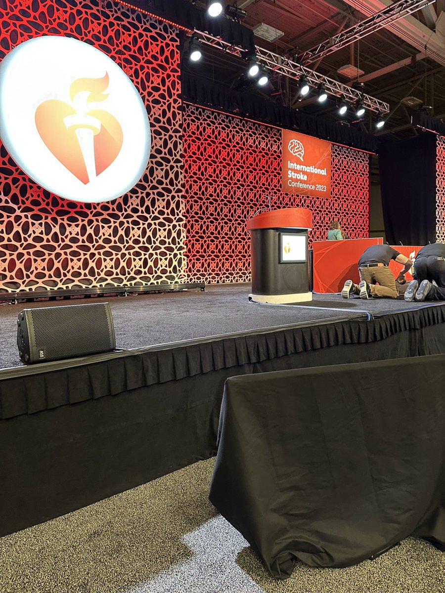 AnnCaprioDNP's tweet photo. Stroke Nursing Symposium here we go! #ISC23 https://t.co/cV5XiMLlQg
