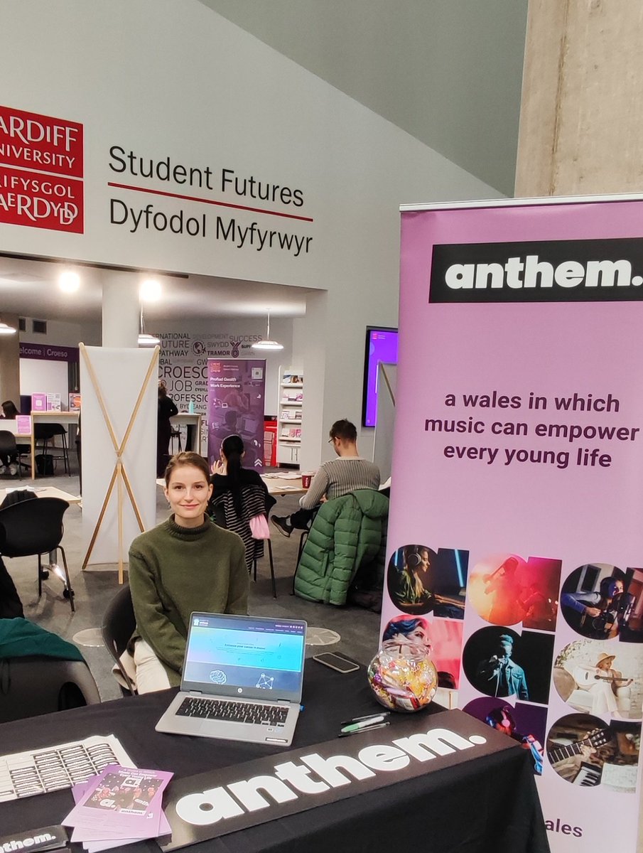 Great morning / afternoon meeting students at @StudentlifeCU for @CardiffCareers Giving Back back event. Thank you for having us! 

Ft. Young trustee @tayla_leigh21 👋
@cardiffuni #cardiffuniversity #musicjobs #workexperience #charityjobs #thirdsectorjobs