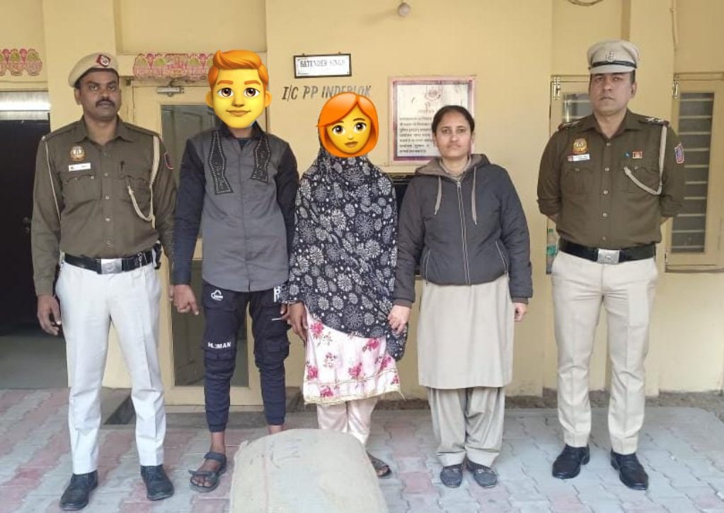DcpNorthDelhi's tweet photo. 👮‍♂️GOOD WORK👮‍♂️
PS SARAI ROHILLA

🔸A BLIND BURGLARY CASE SOLVED WITH THE ARREST OF TWO DESPERATE CRIMINALS INCLUDING A LADY
🔸TWO JUTE BAGS CONTAINING BRASS RECOVERED
🔸BOTH ACCUSED ARE HABITUAL CRIMINALS WITH HISTORY OF INVOLVEMENTS IN 04 &amp; 05 CASES RESPECTIVELY. 

#DelhiPolice https://t.co/NpgvohOHMo