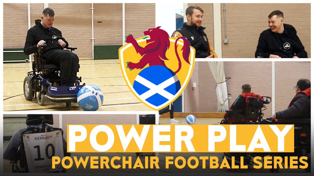 🧑‍🦽POWER PLAY is a NEW Series starting on the channel showing my progress through Powerchair Football with no prior experience as well as educating, raising awareness and ultimately making it enjoyable to watch! 👀

First episode live today (7th Feb) at 4pm! Don’t miss it! ⚽️🎥