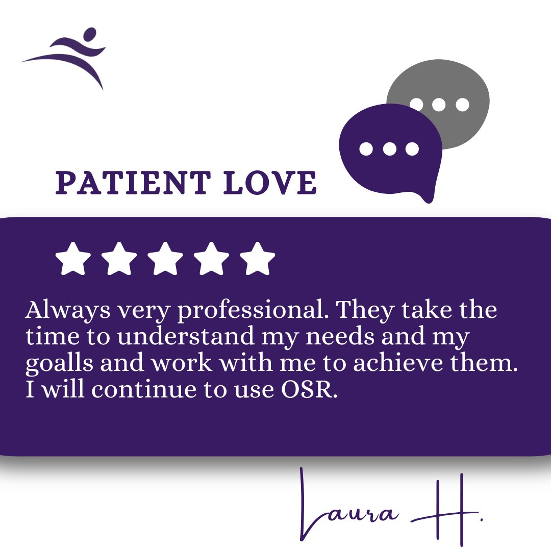 OSRPTMN's tweet photo. Testimonial Tuesday
⭐️⭐️⭐️⭐️⭐️
#patientreview #topPTclinic #googlereview #fivestars #physicaltherapy #chooseptfirst #edenprairie #minnetonka #chanhassen #chaska #shakopee https://t.co/mkroDvPjee