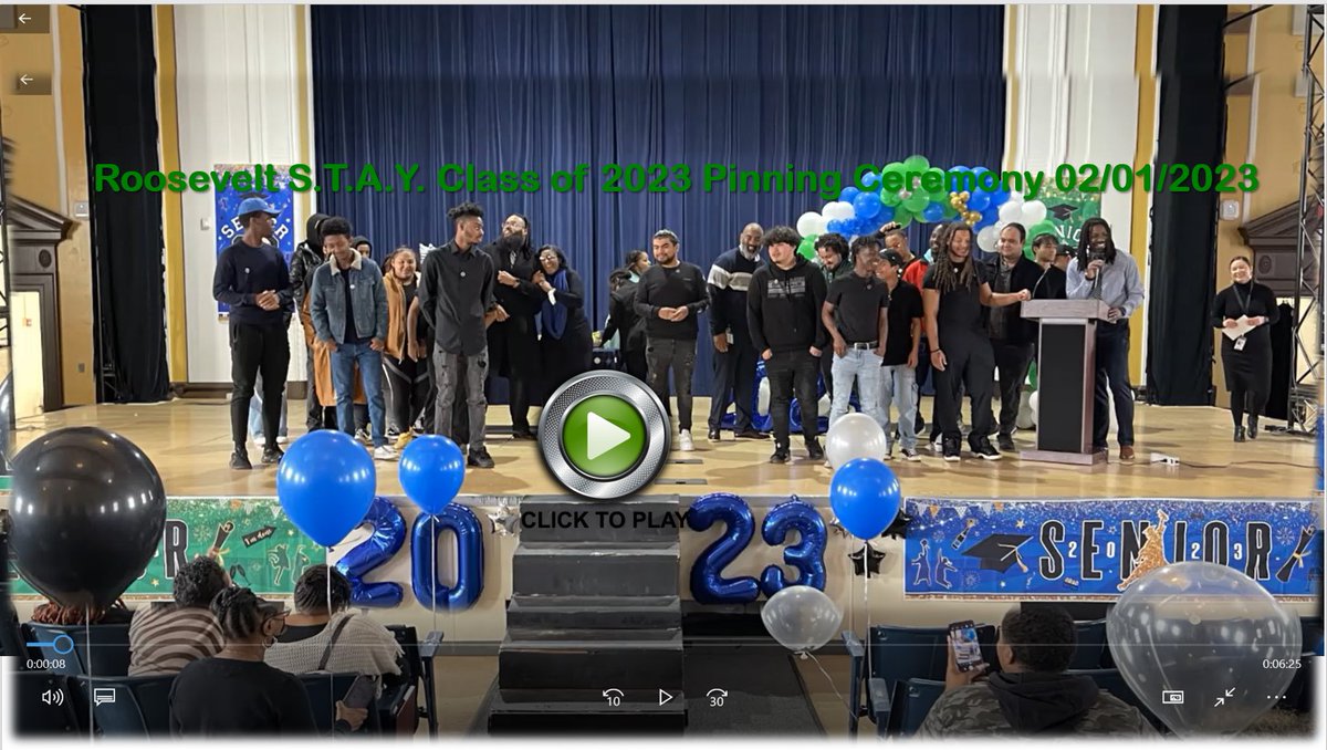 Roosevelt S.T.A.Y. Class of 2023 Pinning Ceremony
Click the link to watch the video↓→
rooseveltstay.org/activities