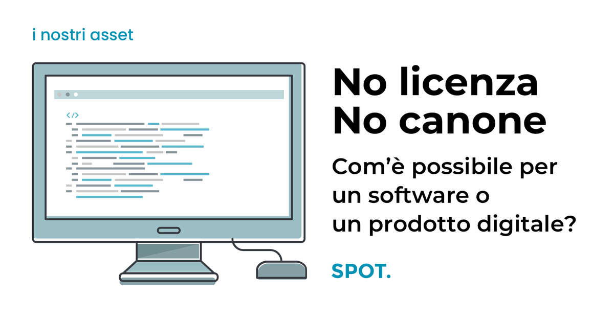 spot_software's tweet photo. 𝗡𝗼 𝗹𝗶𝗰𝗲𝗻𝘇𝗮, 𝗻𝗼 𝗰𝗮𝗻𝗼𝗻𝗲: 𝗰𝗼𝗺’𝗲̀ 𝗽𝗼𝘀𝘀𝗶𝗯𝗶𝗹𝗲 𝗽𝗲𝗿 𝘂𝗻 𝘀𝗼𝗳𝘁𝘄𝗮𝗿𝗲 𝗼 𝘂𝗻 𝗽𝗿𝗼𝗱𝗼𝘁𝘁𝗼 𝗱𝗶𝗴𝗶𝘁𝗮𝗹𝗲?
Software 𝘢𝘴 𝘢 𝘴𝘦𝘳𝘷𝘪𝘤𝘦 𝘰 𝘱𝘢𝘺 𝘱𝘦𝘳 𝘶𝘴𝘦? Nessuno dei due. 
Noi di SPOT. abbiamo fatto una scelta
https://t.co/fNSaVW2wxl https://t.co/lsKz2teqKL