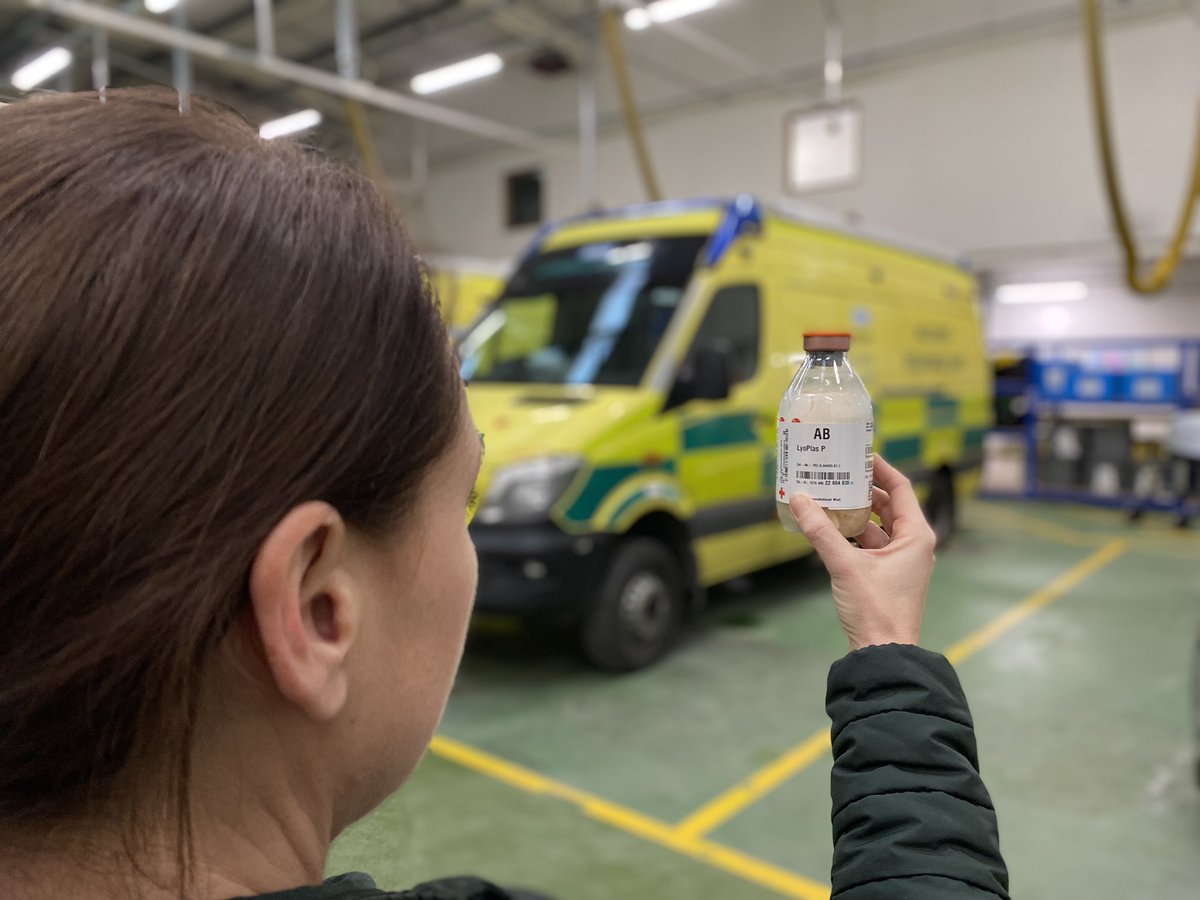 SWASFT HART (@hartswasft) on Twitter photo We are excited to launch the HART PLASMa project…
Pre-hospital Lyoplas Administration for patients Suffering MAjor Hemorrhage.
A UK first for HART paramedics delivering blood products in #trauma.
More to come over the next few months. <a href="/swasFT/">South Western Ambulance Service</a>
#UKHART #BloodProducts We are excited to launch the HART PLASMa project…
Pre-hospital Lyoplas Administration for patients Suffering MAjor Hemorrhage.
A UK first for HART paramedics delivering blood products in #trauma.
More to come over the next few months. <a href="/swasFT/">South Western Ambulance Service</a>
#UKHART #BloodProducts
