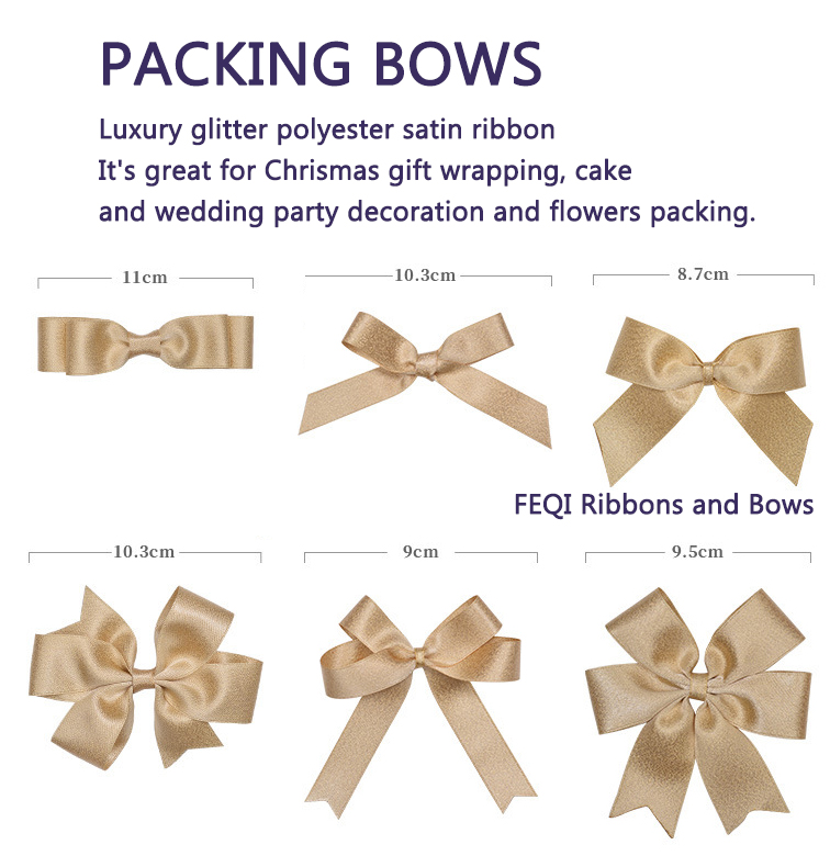 FEQI44573071's tweet photo. An extra touch to make your gift box more special. Luxury glitter polyester satin ribbon bows.
https://t.co/dLfaGFrWrG
#satinribbon #ribbon #printedribbon #printedpackaging #grosgrainribbon #giftbox #luxurybox #giftwrapping #packagingdesign #custombow #ribbonbow #customprint https://t.co/eCXOVoh9Gb